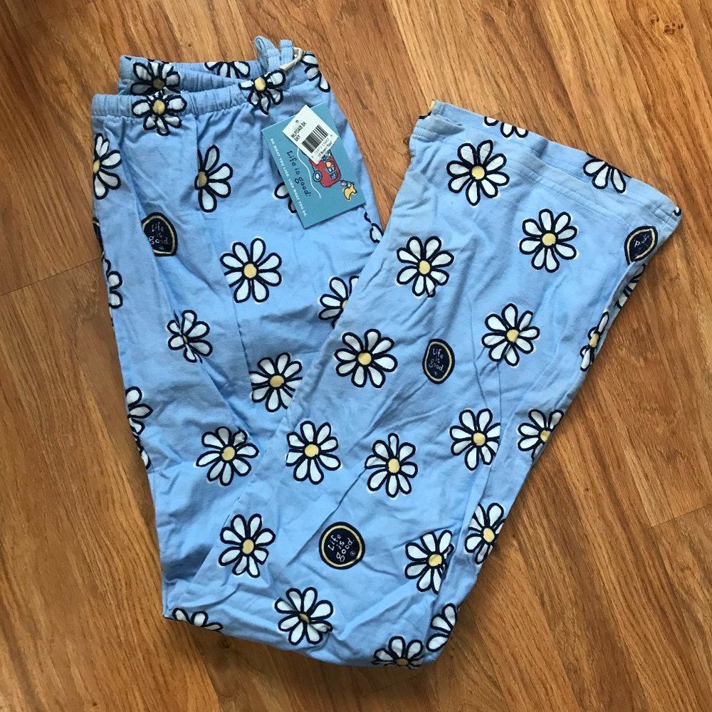 Women's L NWT LIFE IS GOOD Soft Pants